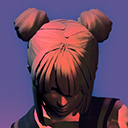 An image of a 3D rendered woman's face.